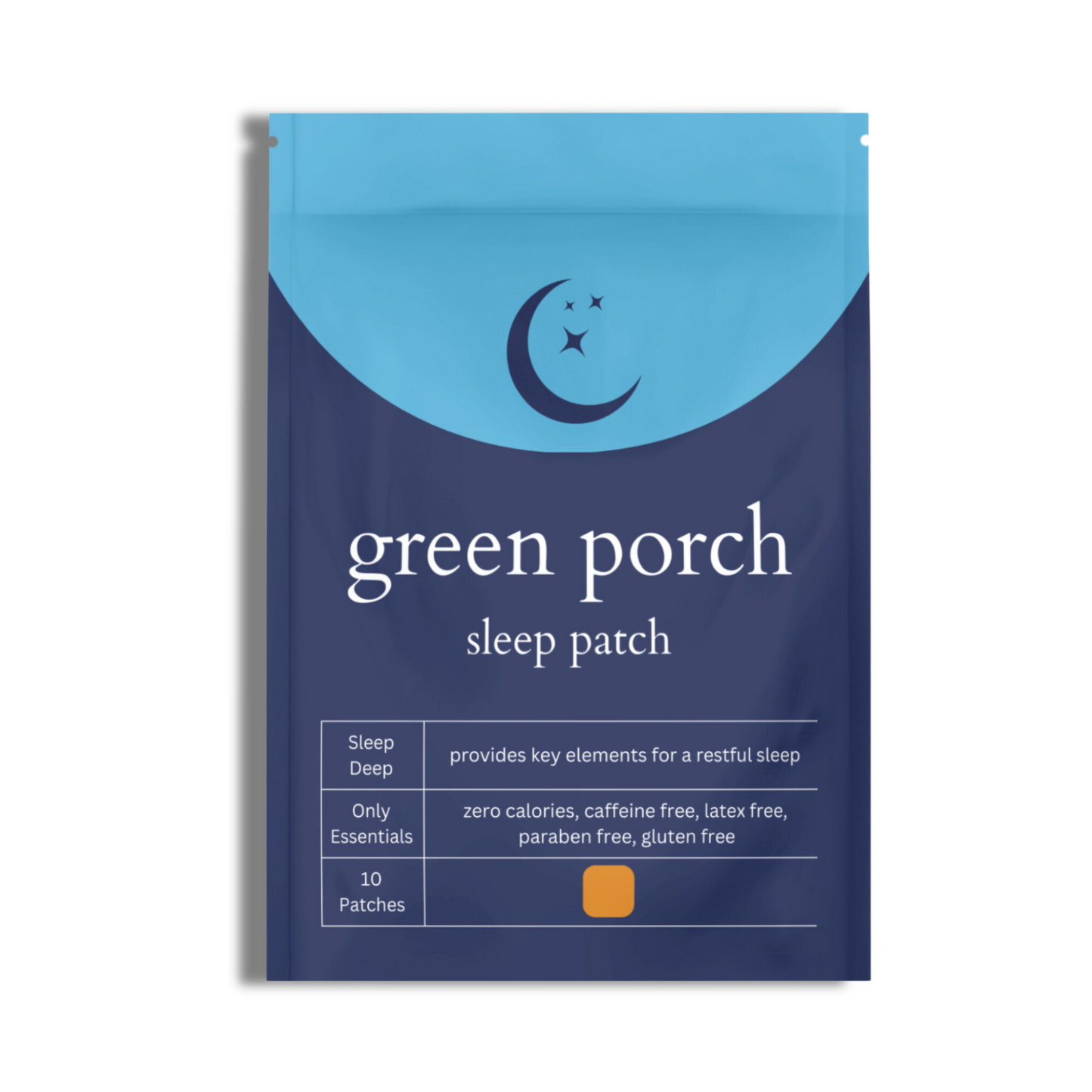 Green Porch Deep Slumber Sleep Patches - Melatonin, Magnesium, & L-Theanine for a Better Night's Sleep - All Natural Ingredients - Individual Patches - Gentle on Skin - Experience The Difference! (Seriously)